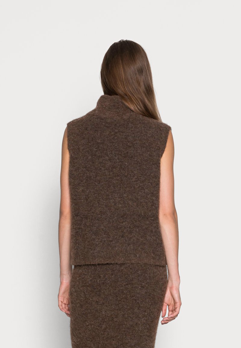 Damen Strickjacken | Stylein ELLI Strickpullover brown/dunkelbraun - NQ70106 Damen Strickjacken | Stylein ELLI Strickpullover brown/dunkelbraun - NQ70106