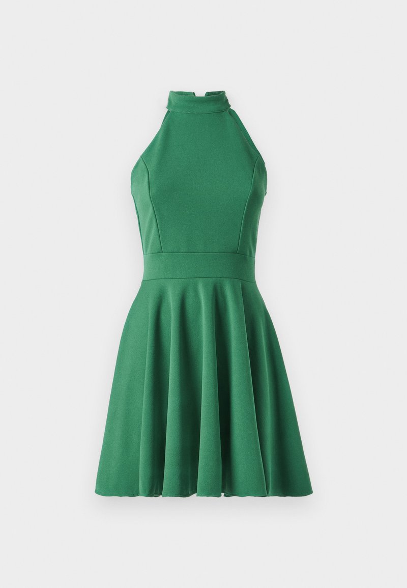 WAL G. RUBY HALTER NECK SKATER - Cocktail dress / Party dress - leaf green/ green - Zalando WAL G. RUBY HALTER NECK SKATER - Cocktail dress / Party dress - leaf green/ green - Zalando