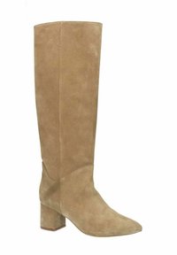 Manfield MIT ABSATZ - Bottes - beige