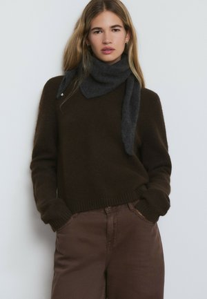 LAZOS ESPALDA - Pullover - chocolate