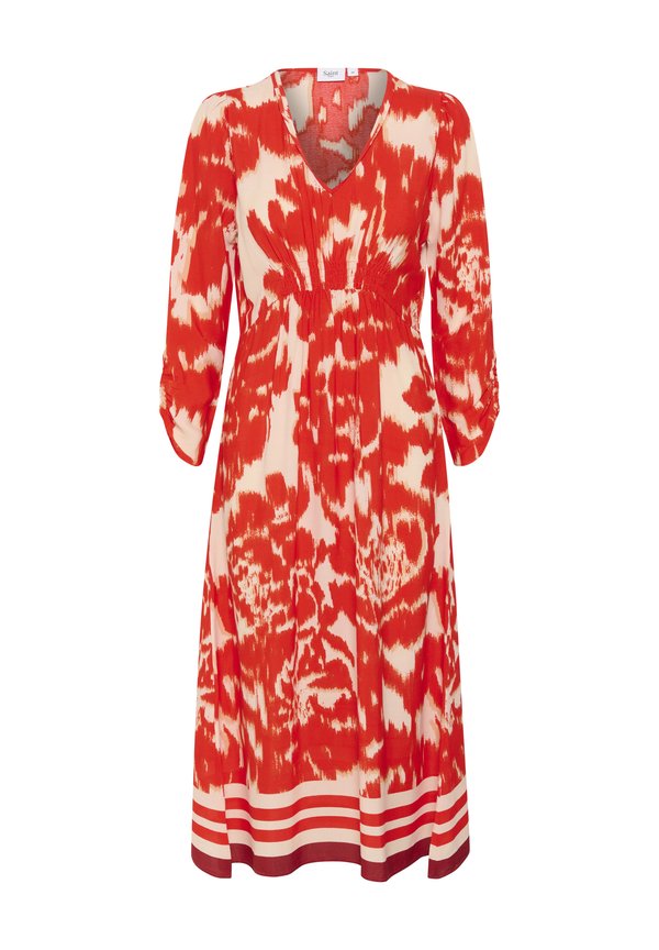 KHLOESZ - Day dress - poinciana water blooms2