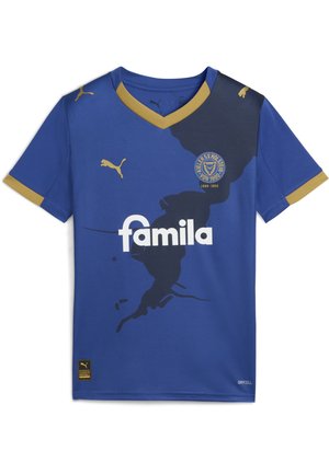HOLSTEIN KIEL 25/26 HEIM - T-shirt imprimé - clyde royal- gold