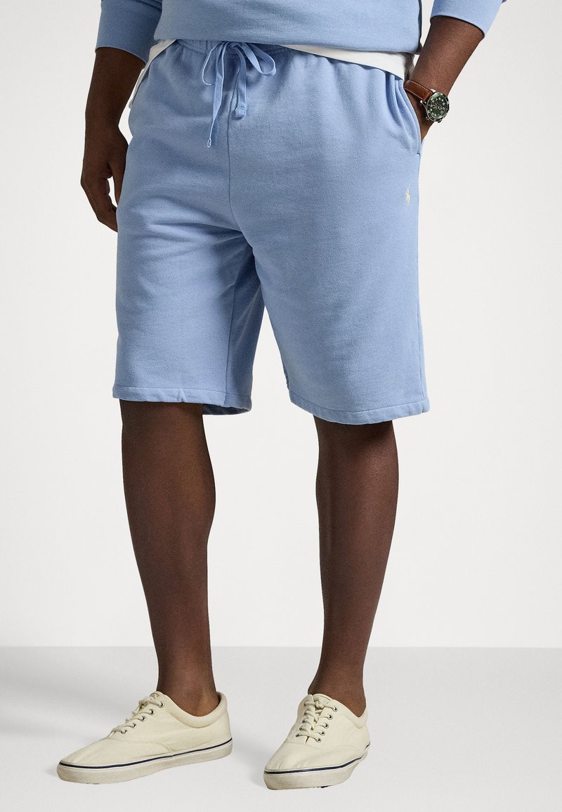 Polo Ralph Lauren Big & Tall LOOPBACK FLEECE SHORT - Calças de fato de treino - blue