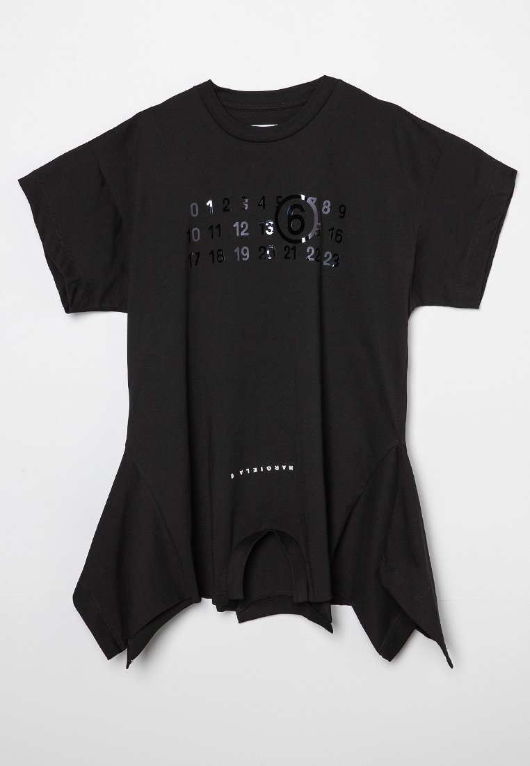 MM6 Maison Margiela Jerseyjurk zwart MM6 Maison Margiela Jerseyjurk zwart