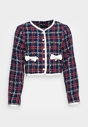 PEGGY CROPPED JACKET - Kevyt takki - navy