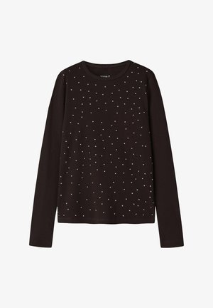 Name it, Langarmshirt - chocolate plum