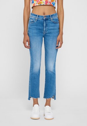 THE INSIDER CROP STEP FRAY - Jeans bootcut - out of the blue