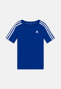 adidas Performance TEE - Camiseta estampada - semi lucid blue/white