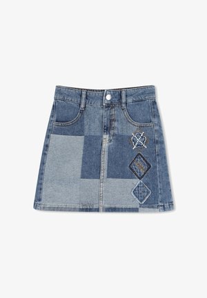MARC JACOBS KIDS, JUPE EN DENIM - Jupe trapèze - denim blue