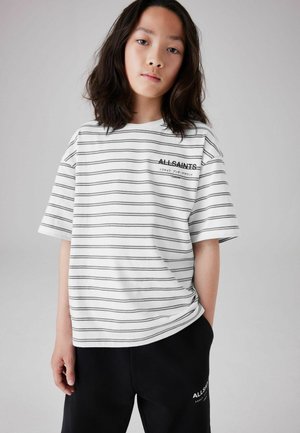 smALLSAINTS REGULAR FIT - CREW  - T-shirt med print - black white