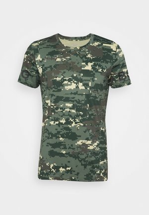 TEE - Print T-shirt - duck green