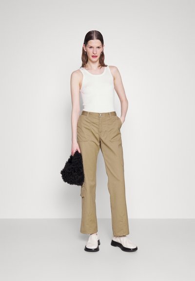 Won Hundred CLARISSA - Pantalon classique - camel