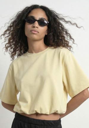 HYPEDROP, Cropped HDINA SS BALLOON - T-shirt basique - anise flower