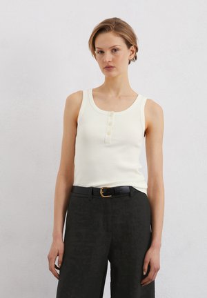 TANK - Top - white cotton