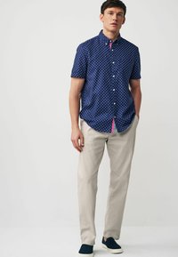 Next - SHORT SLEEVE - REGULAR FIT - Camicia - navy blue Immagine in miniatura 1