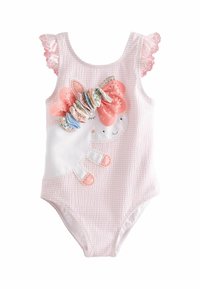 Next FRILL REGULAR FIT - Badedragt - yellow daisy