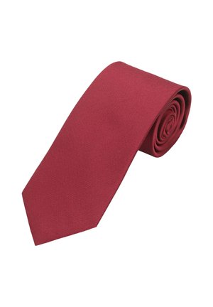 BASIC SHIRT UNI - Krawatte - mittelrot