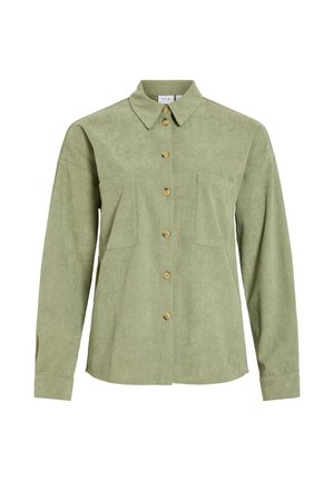 VILA, VIKIRA Corduroy - Kurzmantel - laurel wreath
