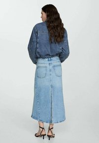 Mango Jakna iz džinsa - blue