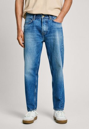 BARREL WORN - Džinsi ar taisnām starām - denim