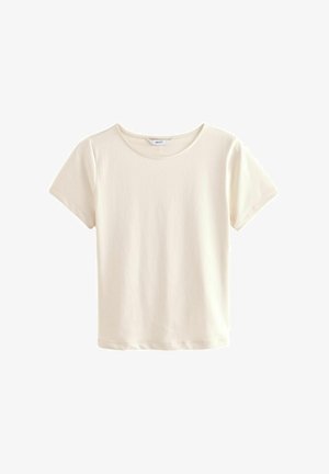 Next, SHORT SLEEVE SOFT TOUCH - T-shirt basique - ecru white