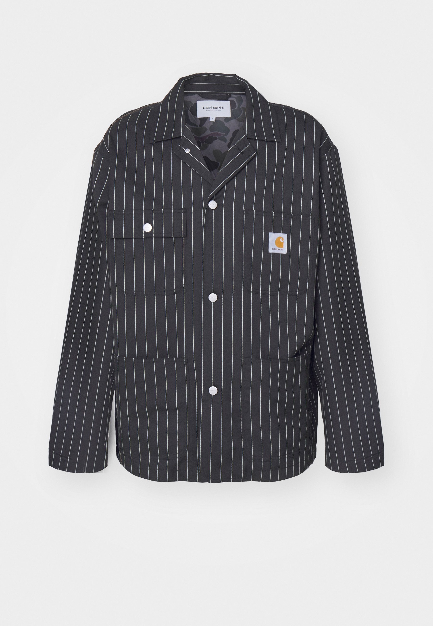 Carhartt WIP SEATON - Summer jacket - black - Zalando