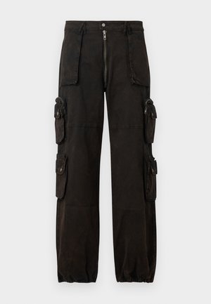 RANGER UNISEX - Oldalzsebes nadrágok - black