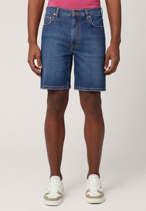 BERMUDA BASICO 5 TASCHE - Jeansshort - blu scuro