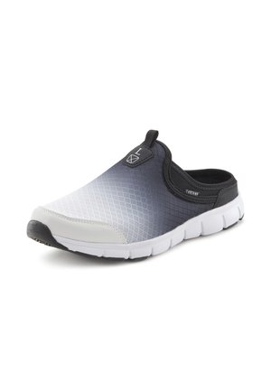 SNEAKER - Slipper - schwarz/weiß