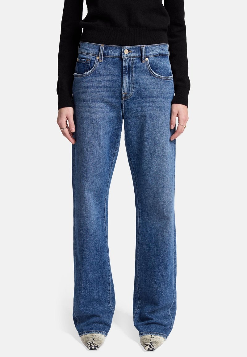 7 for all mankind Jeans a sigaretta - mid blue