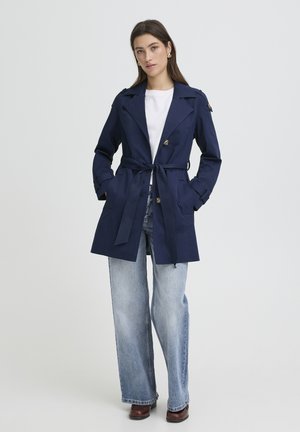 Esprit Trenchcoat navy/dunkelblau Zalando