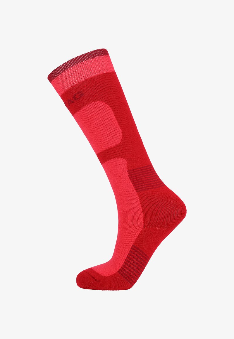 ZIGZAG TIPPY - Overknee kousen - teaberry