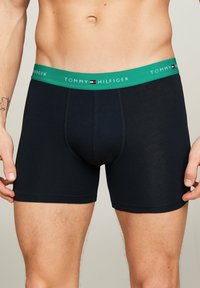 Tommy Hilfiger 3 PACK - Boxer brief - rich ocr blue spell olym green