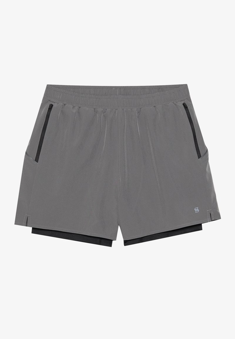 Pier One Sport Korte broeken donkergrijs Pier One Sport Korte broeken donkergrijs