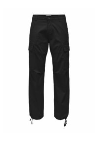Only & Sons RAY LIFE NOOS - Cargo trousers - black - Zalando