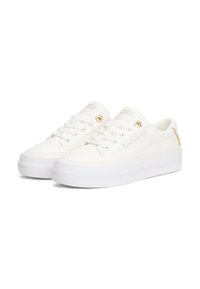 Tommy Hilfiger ESSENTIAL VULC  - Sneaker low - ecru