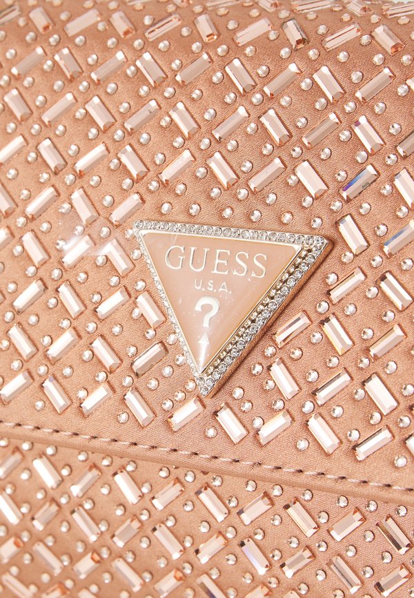 ZALINA FLAP CLUTCH - Handbag - bronze3