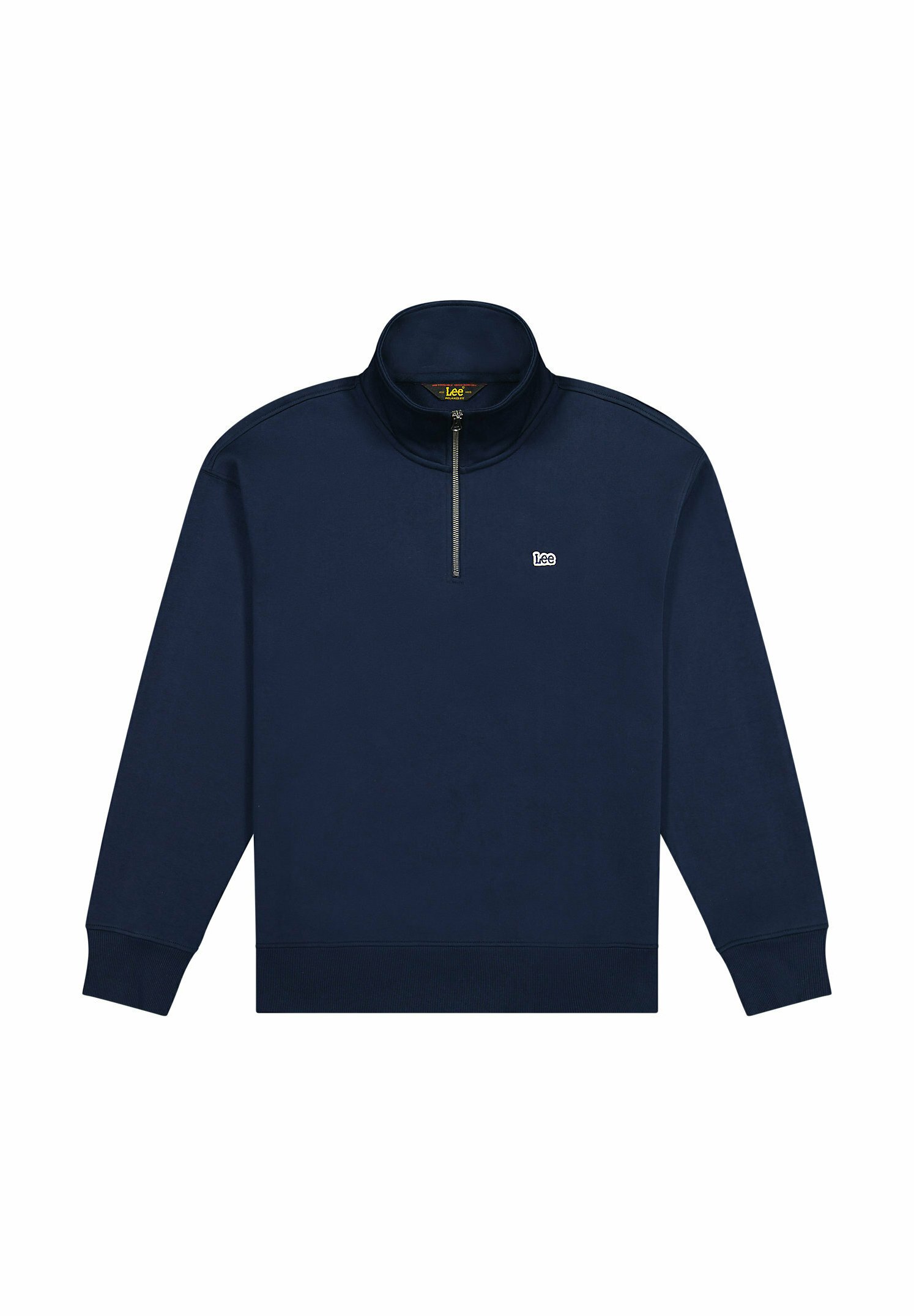 Lee LONG SLEEVE HALF ZIP FOR RELAXED FIT - Sweatshirt - rivet navy