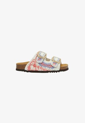 Scholl, NOELLE - Mules - white purple coral