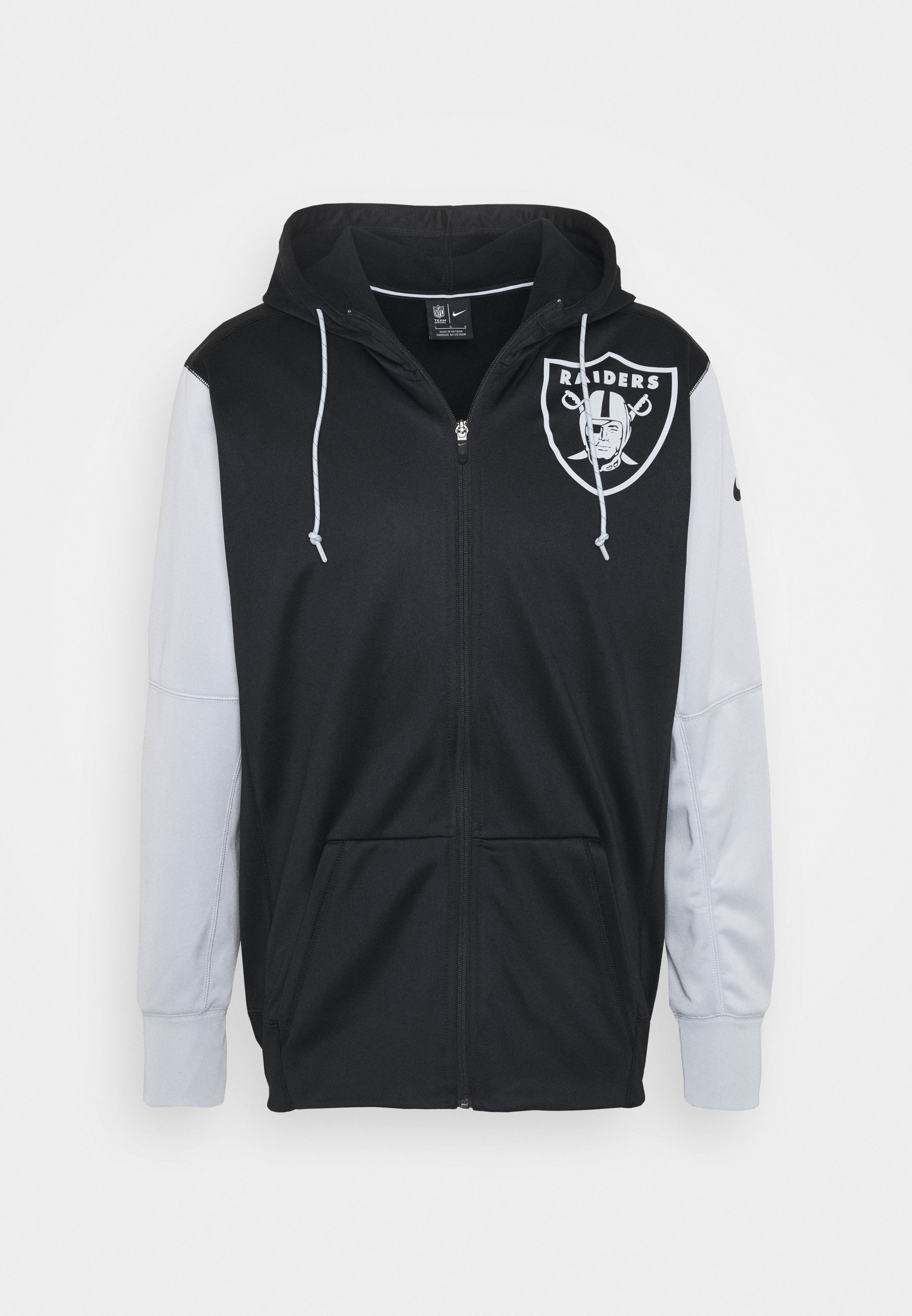 raiders zip up jacket