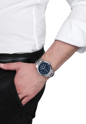 Maserati Uhr - blau- und silberfarben