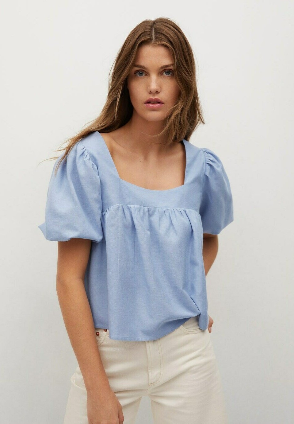 Mango Blouse - hemelsblauw/lichtblauw - Zalando.nl