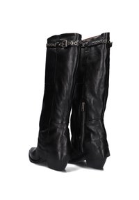 A.S.98 Bottes de cowboy / motard - zwart