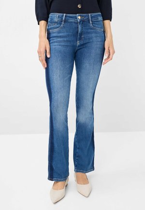 STYLE ANA - Jeans Bootcut - used ligh blue