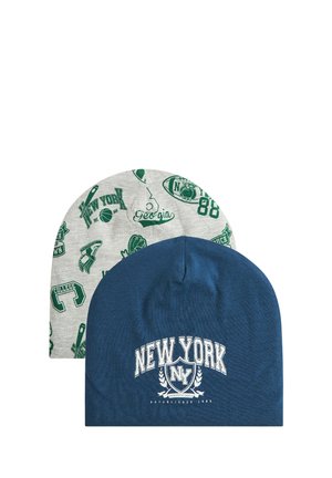 PACK 2 NEW YORK - Berretto - var blu denim scuro