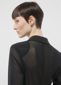 Calliope BITESSUTO TULLE - Blazer - ultrablack