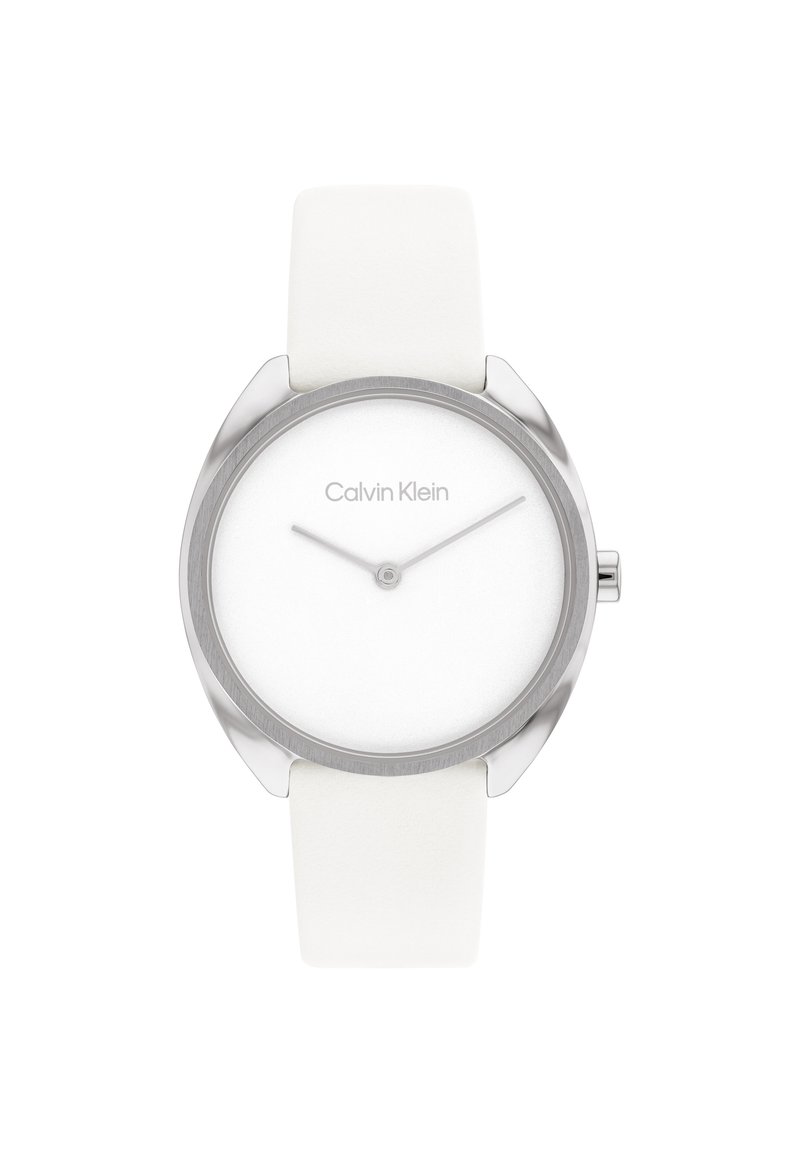 Calvin Klein TIMELESS - Watch - silberfarben/weiß/white - Zalando.co.uk