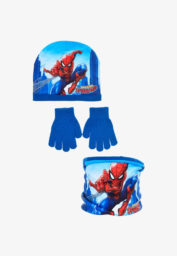 SET OF 3 - Fingerhandschuh - blau