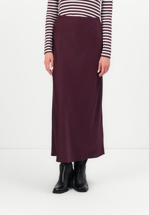 ONLCHIGO ANKEL SKIRT - Jupe longue - winetasting