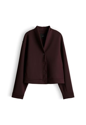 someday., BOXY SCUBA FIT - Lichte jas - mahogany
